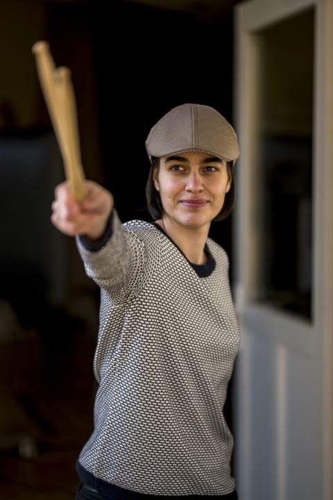 Schlagzeugerin Leonie Klein