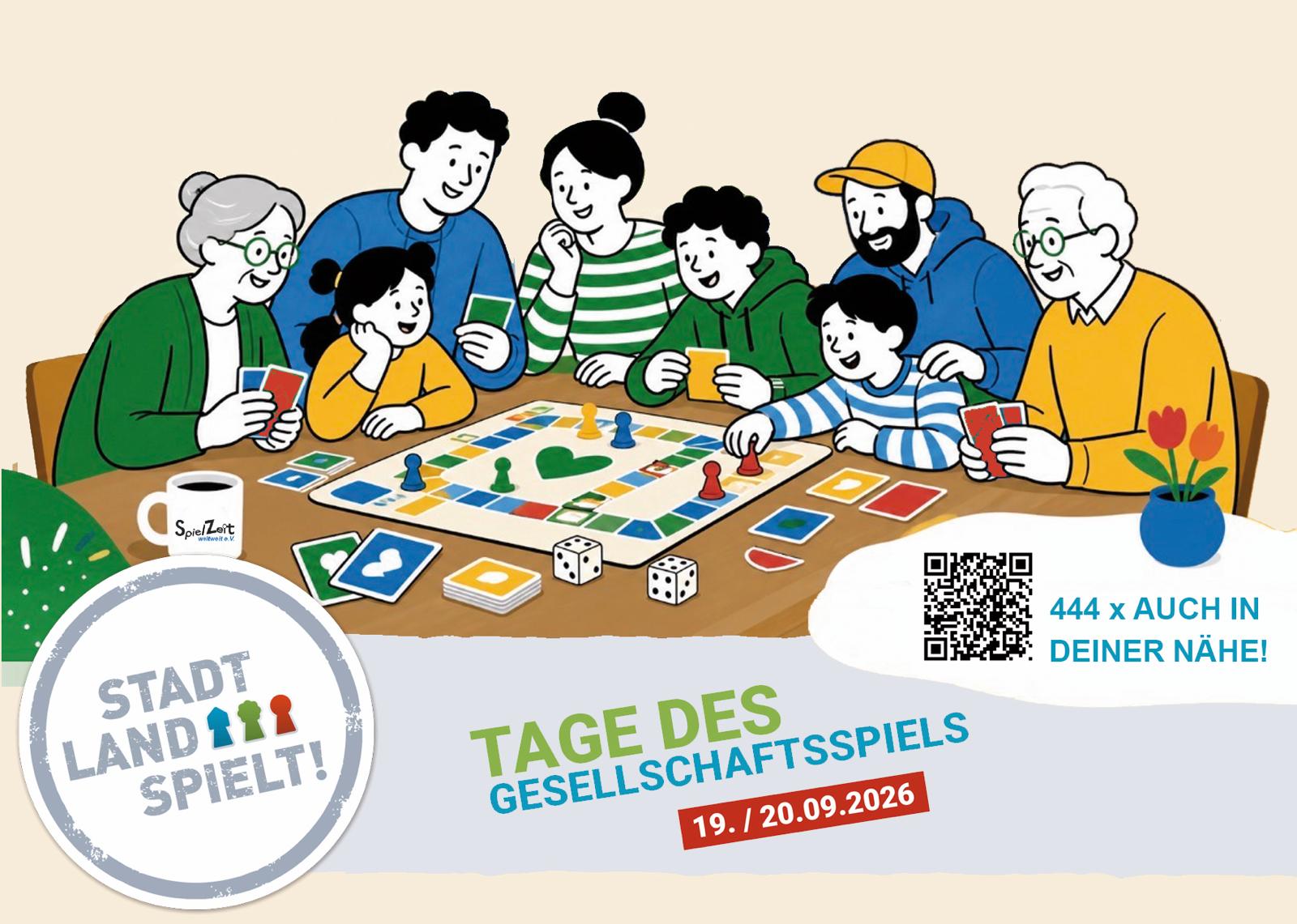 Plakat Gesellschaftsspiele im Gemeindezentrum Gosen Plakat für Gesellschaftsspiele im Gemeindezentrum Gosen